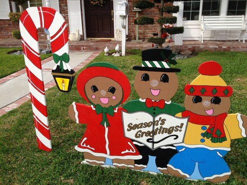 Nhà hàng xóm ở Cali 2014 - Neighbour's Xmas decoration in Calif - Photo: vandungsilk