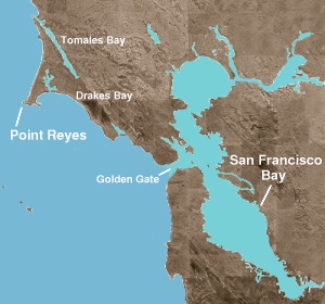 pt reyes map